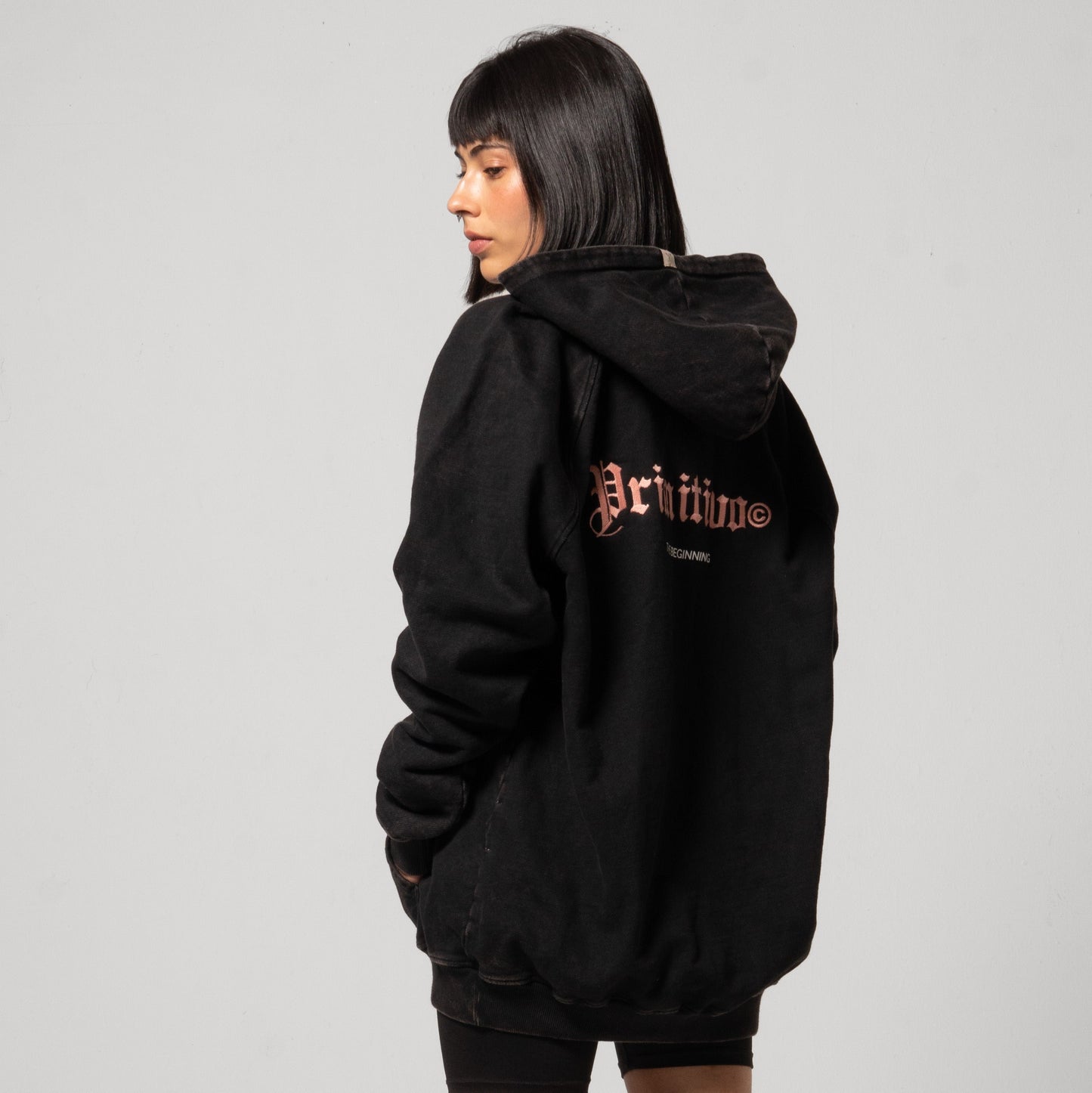 Hoodie Black "The Beginning"