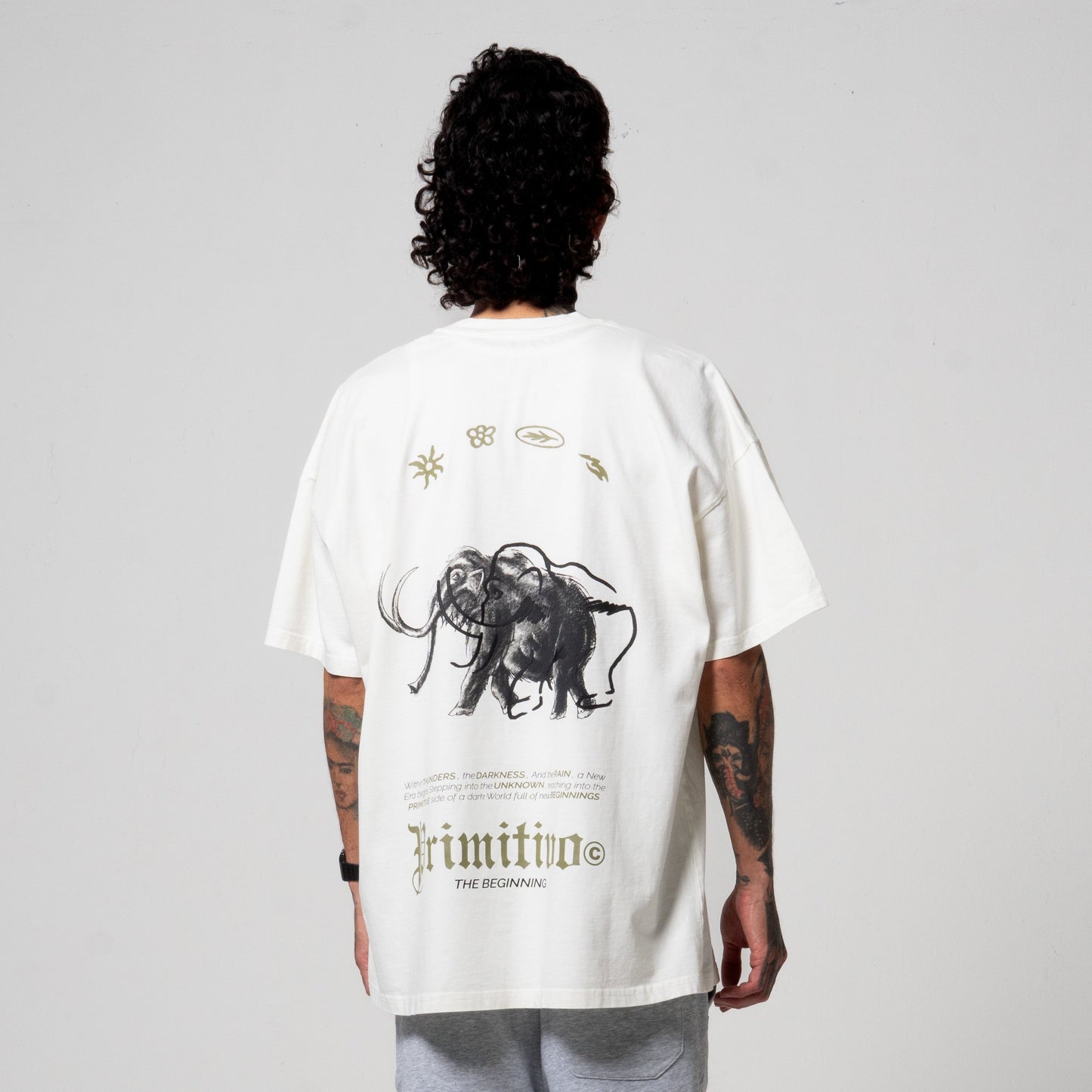 T-Shirt White Mammoth