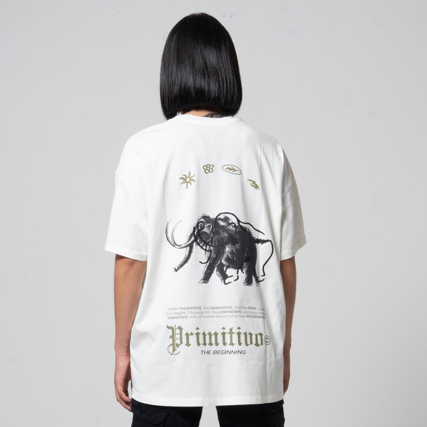 T-Shirt White Mammoth